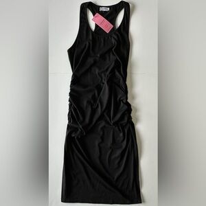 Luckymore Ruched Bodycon Causal Summer Dress